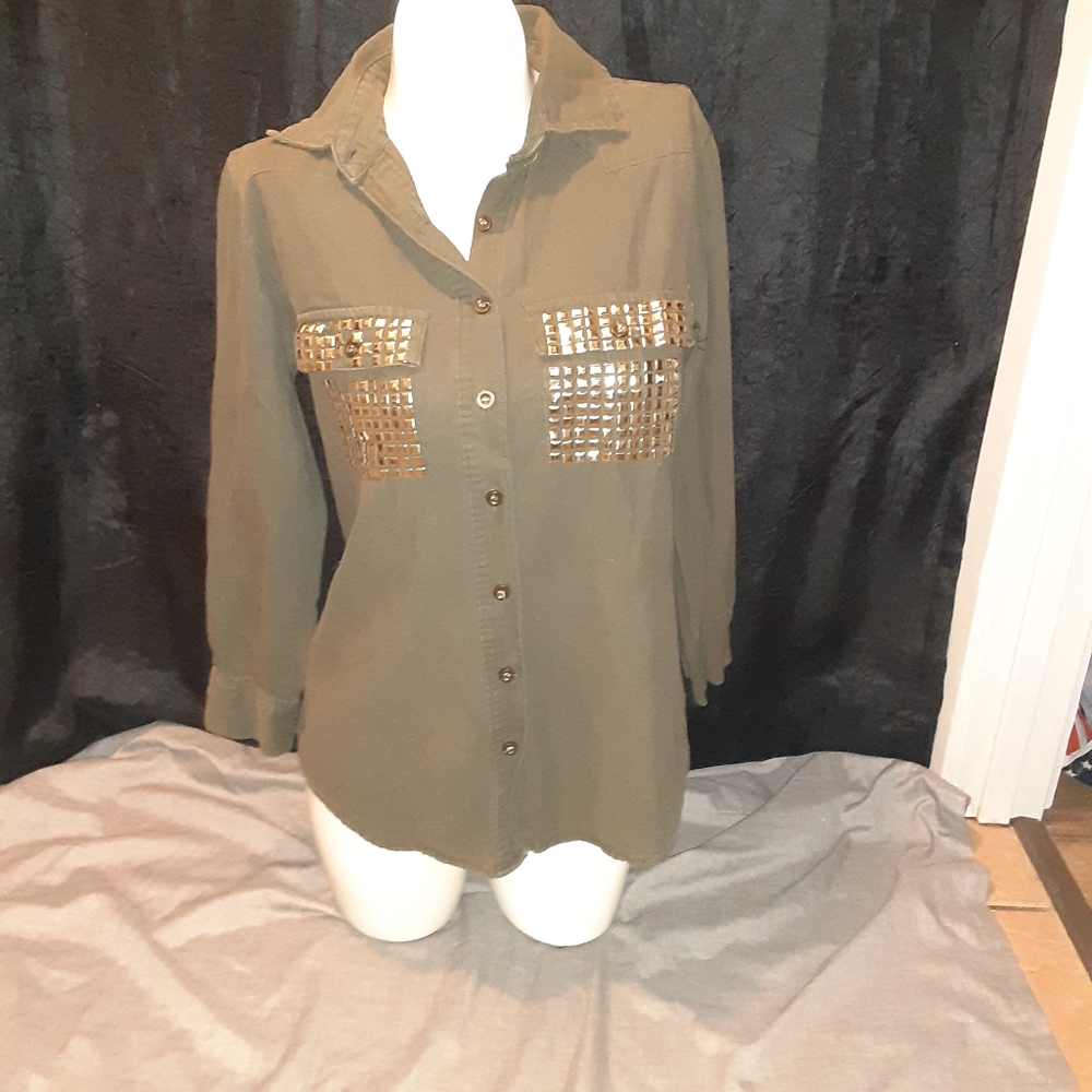 Thrill Button Down - image 1